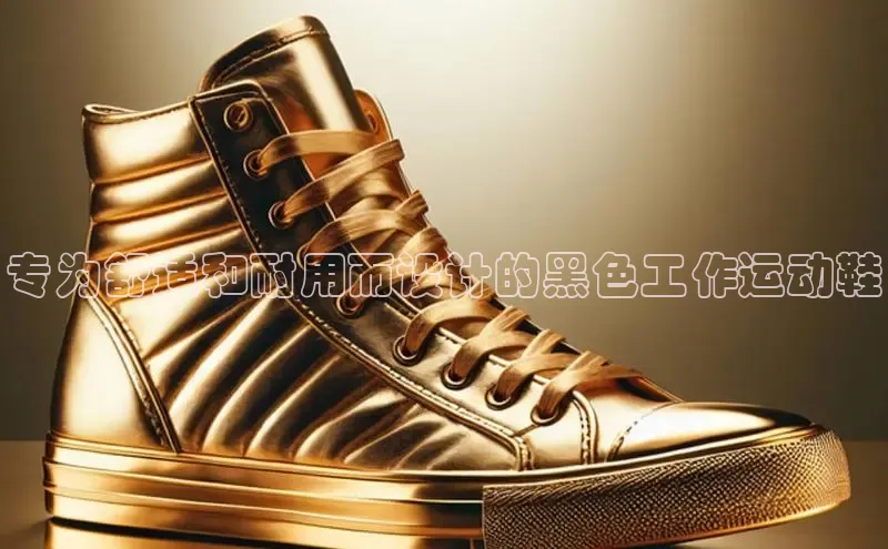 意昂三平台登录入口光魔科技专为舒适和耐用而设计的黑色工作运动鞋